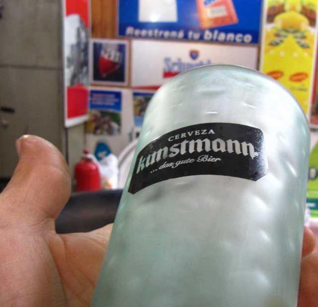 impresión de vaso esmerilado